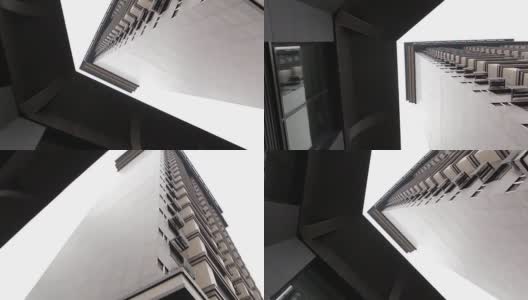 摩天大楼的外观高清在线视频素材下载