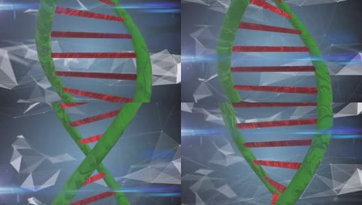 用于生物技术基因医学工程的干细胞DNA螺旋分子高清在线视频素材下载