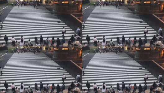 日本大阪的日本行人。高清在线视频素材下载