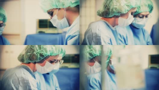 外科医生手术IV袋高清在线视频素材下载