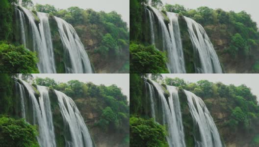 黄果树瀑布位于贵州高清在线视频素材下载