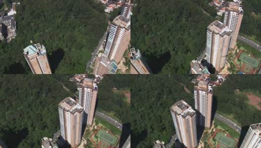 公园伯尔马克思-鸟瞰图-圣保罗，圣保罗，巴西高清在线视频素材下载