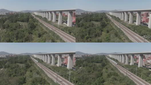 城际高速铁路，楚国高速铁路高清在线视频素材下载