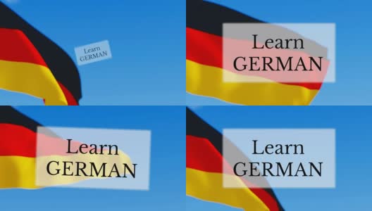 学习德语高清在线视频素材下载
