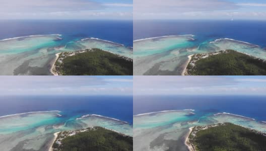 Morne View，毛里求斯高清在线视频素材下载