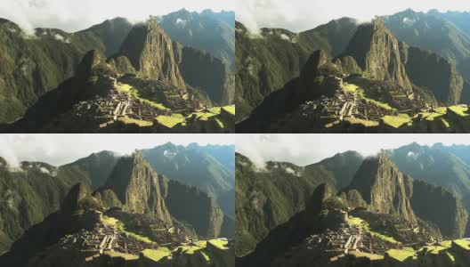 秘鲁马丘比丘的右边高清在线视频素材下载
