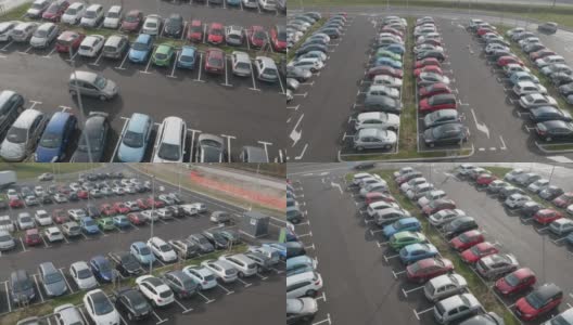 4K天线:寻找免费停车位高清在线视频素材下载