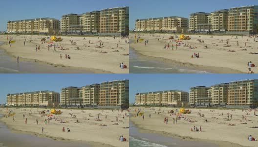 格伦埃尔格海滩就在阿德莱德郊外高清在线视频素材下载