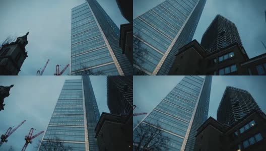 Bishopsgate，英国，伦敦高清在线视频素材下载