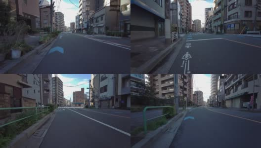 东京早骑自行车2021年春天高清在线视频素材下载