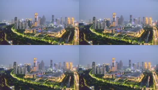 广东佛山的城市景观高清在线视频素材下载