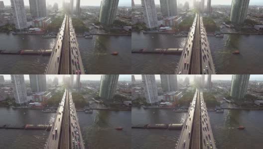 航拍:曼谷市景高清在线视频素材下载