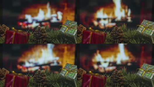 圣诞节Backround高清在线视频素材下载