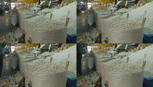 街市上的豆子高清在线视频素材下载