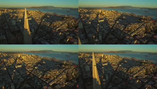 旧金山空中高清在线视频素材下载