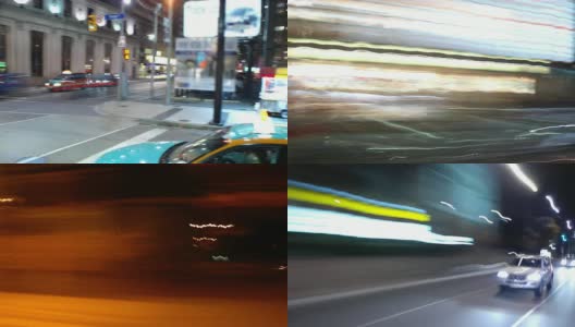 360°Panning Timelapse - Downtown Drive高清在线视频素材下载