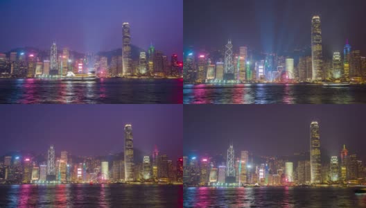 香港激光展。时间流逝高清在线视频素材下载