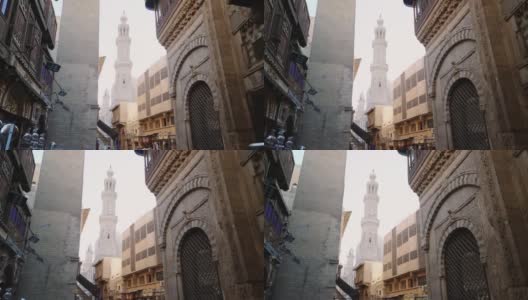 开罗旧市场高清在线视频素材下载