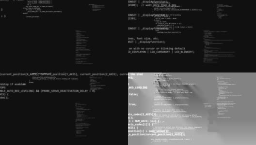 计算机编程代码打字黑客程序员编码器应用程序应用4k高清在线视频素材下载