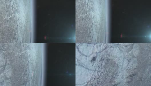 从太空中看到的木卫二月球表面高清在线视频素材下载