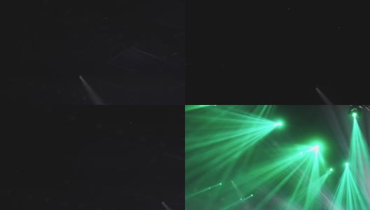 音乐节舞台灯光效果高清在线视频素材下载