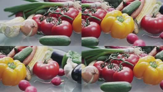 有机蔬菜高清在线视频素材下载