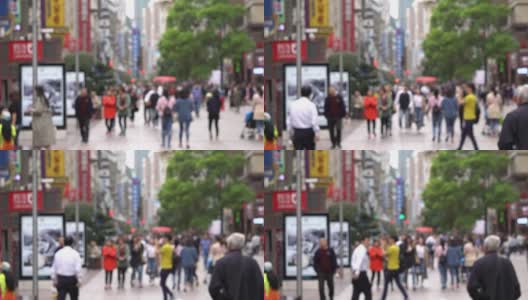 上海南京路高清在线视频素材下载