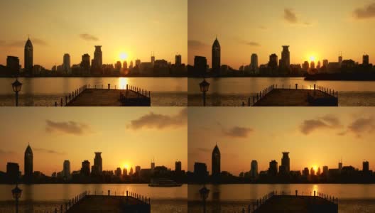 高清:日落间隔拍摄高清在线视频素材下载