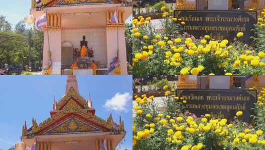 布迪斯特寺科兰塔甲米泰国高清在线视频素材下载