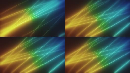 抽象的运动背景，闪烁的灯光，能量波和粒子，可以无缝循环。高清在线视频素材下载