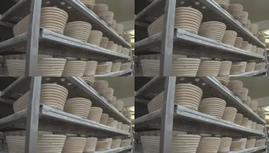 面包店的面包造型高清在线视频素材下载
