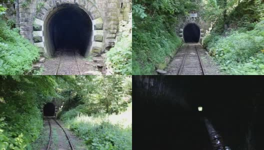 老山火车隧道高清在线视频素材下载
