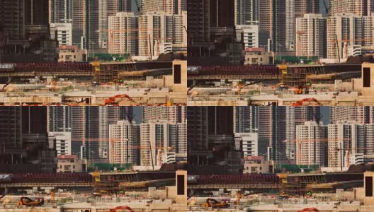 香港4K延时建筑。高清在线视频素材下载