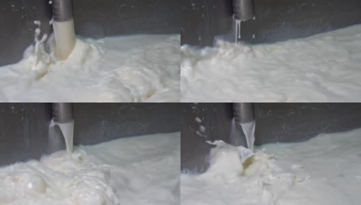牛奶的生产过程高清在线视频素材下载