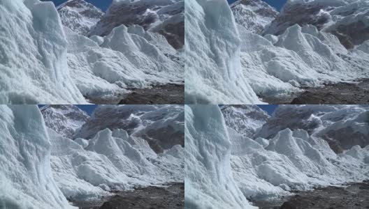昆布冰川高清在线视频素材下载