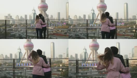 上海东方明珠塔高清在线视频素材下载