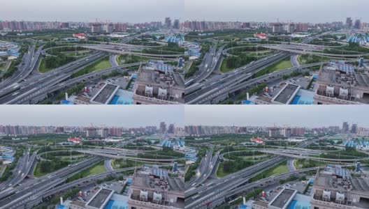 时间流逝——北京城市交通(LR Pan)高清在线视频素材下载