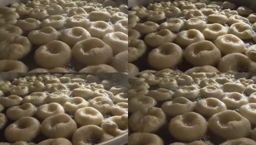 土耳其安纳托利亚传统甜点甜甜圈名为Lokma高清在线视频素材下载