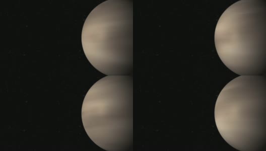 旋转行星金星-右图高清在线视频素材下载