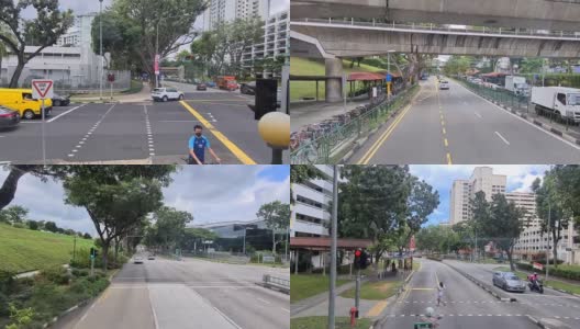 新加坡的公共交通高清在线视频素材下载