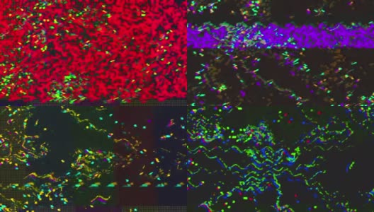 转换数据误差几何科幻彩虹背景高清在线视频素材下载