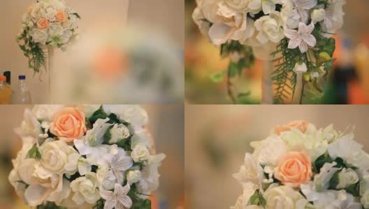 婚礼花束高清在线视频素材下载