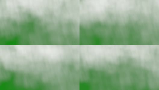 暴雪隔离色度键，跌落现实动画在绿色屏幕背景在4K合成。慢动作，大和小的粒子，阿尔法通道，强烈，绿盒，风暴-股票视频高清在线视频素材下载