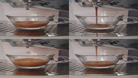 做意大利浓咖啡高清在线视频素材下载
