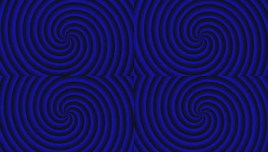 数字生成抽象催眠同心圆移动对蓝屏背景高清在线视频素材下载
