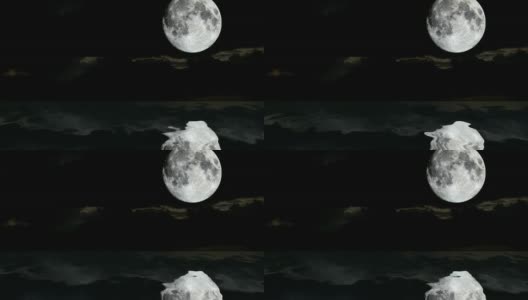 海上月亮高清在线视频素材下载