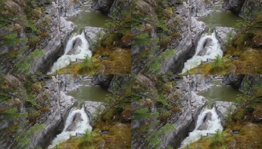 恶性峡谷贾斯珀国家公园高清在线视频素材下载