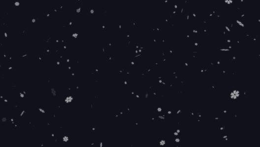 动画-现代飘落的雪背景。圣诞雪花背景高清在线视频素材下载