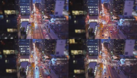 纽约市的交通时间间隔高清在线视频素材下载