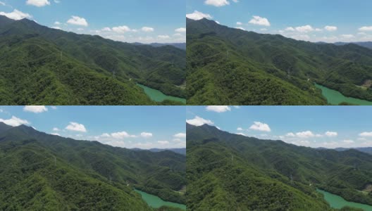 中国江西庐山西海风景区高清在线视频素材下载